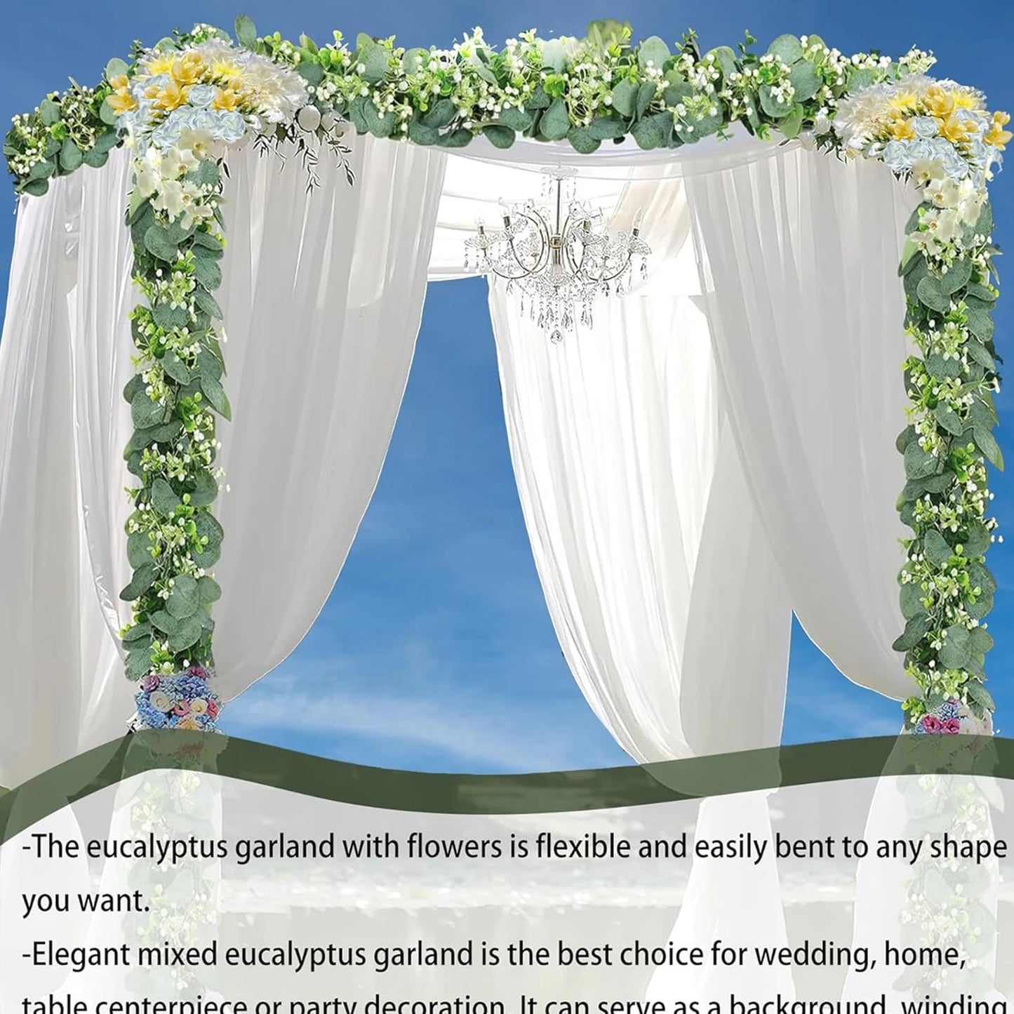 Artificial Green Vine Plant – Wedding, Garden & Wall Decor