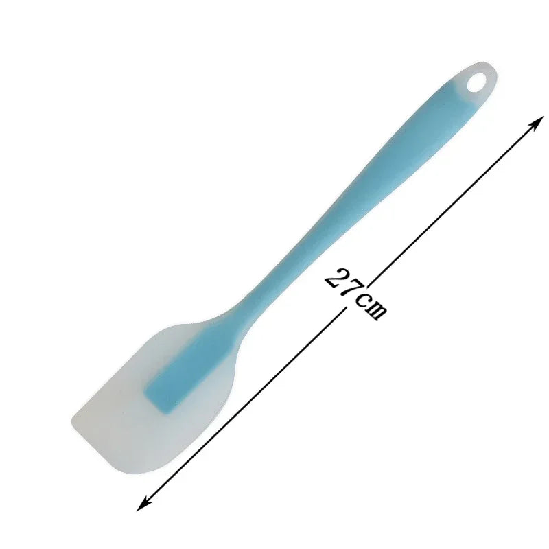 Kitchen Utensils Kitchens Heat Pastry Mini Resistant Baking Bar. Spatula Accessories Bakeware Translucent Cream Silicone Tools Peaceful Pleasures Health and Wellness Blue - L Option14