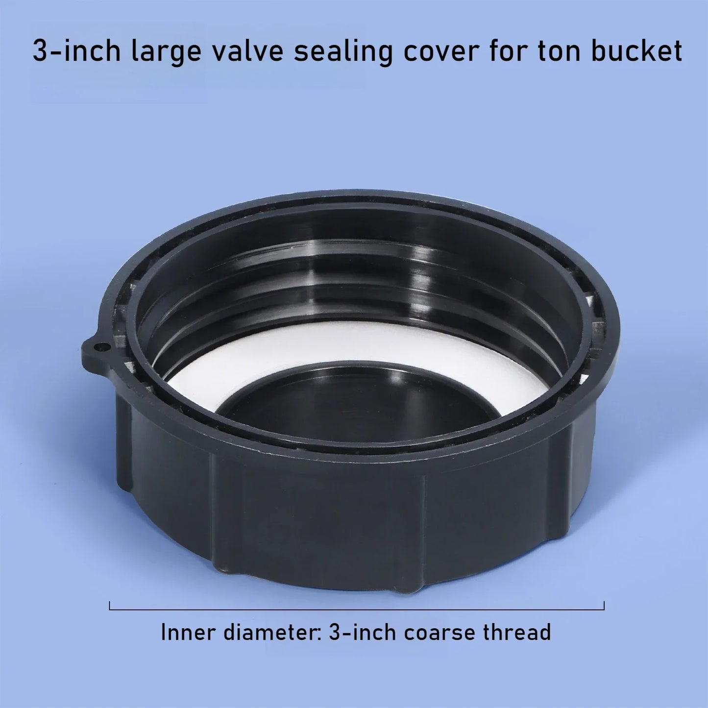 1000L IBC Tank Lid Replacement – Polypropylene Threaded Cap