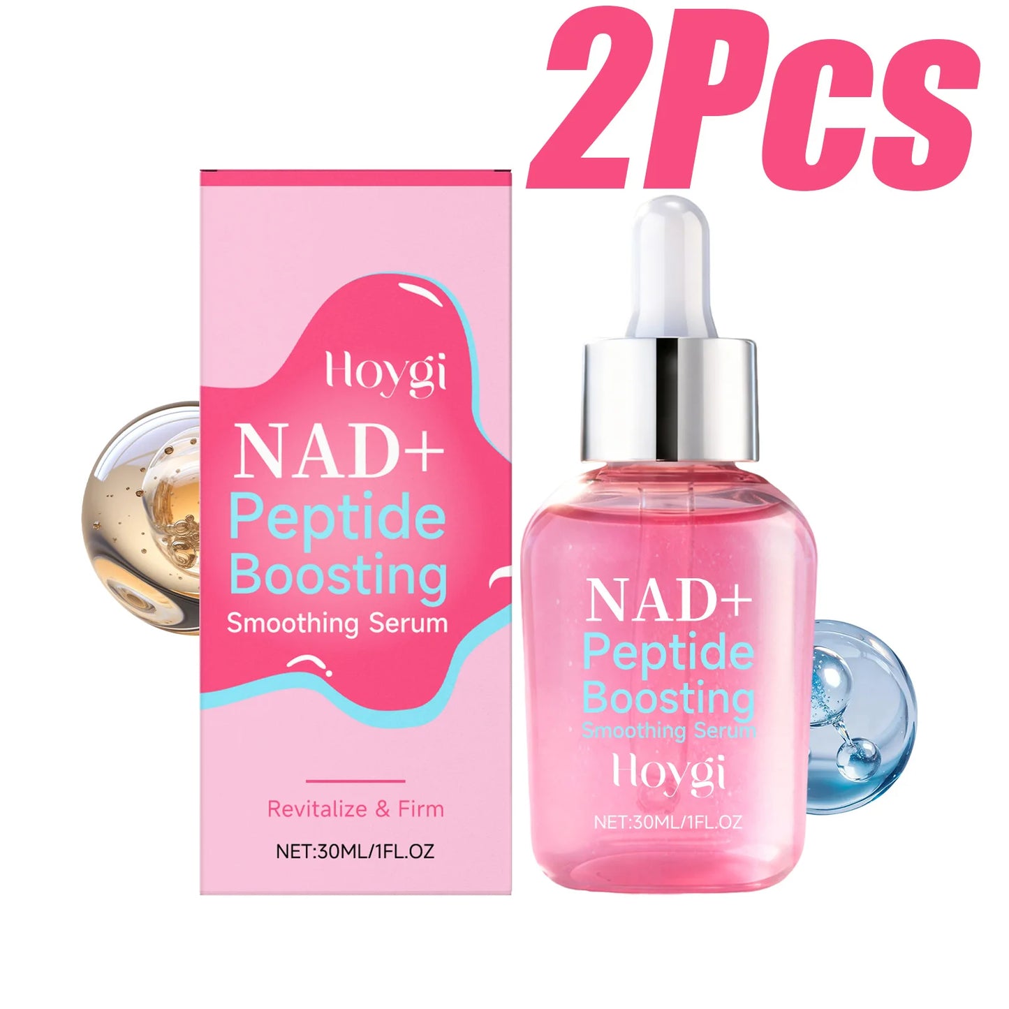 NAD+ Peptide Anti-Aging Face Serum – Firming & Brightening