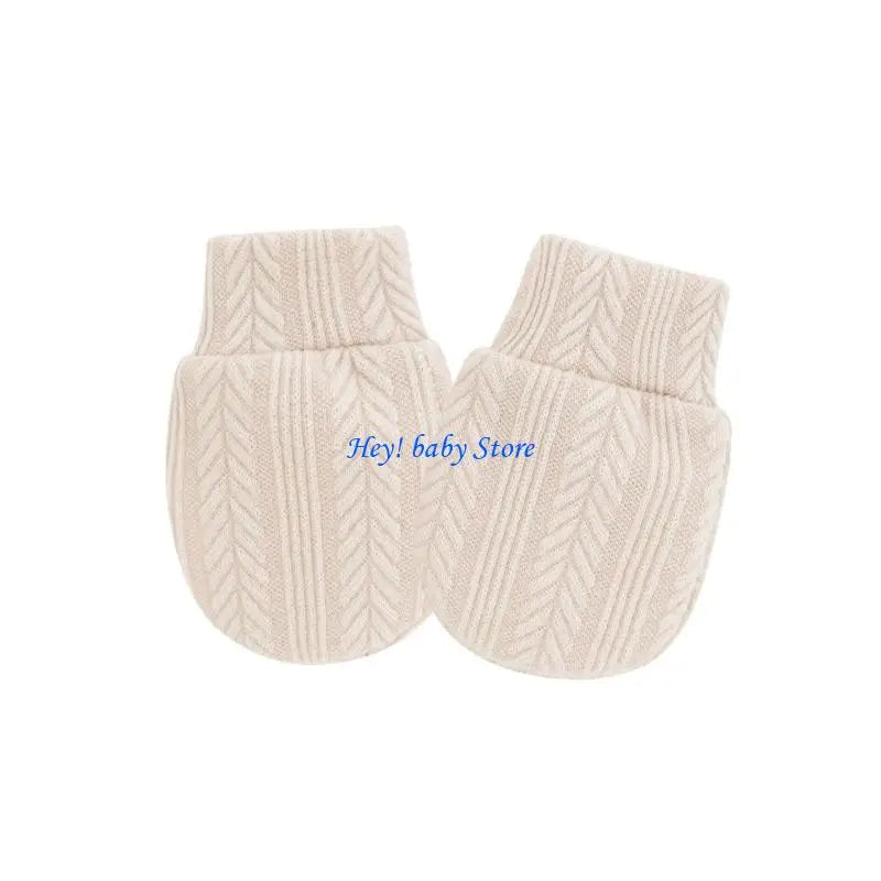 Newborn Scratch Proof Mittens | Soft Cotton Baby Hand Covers