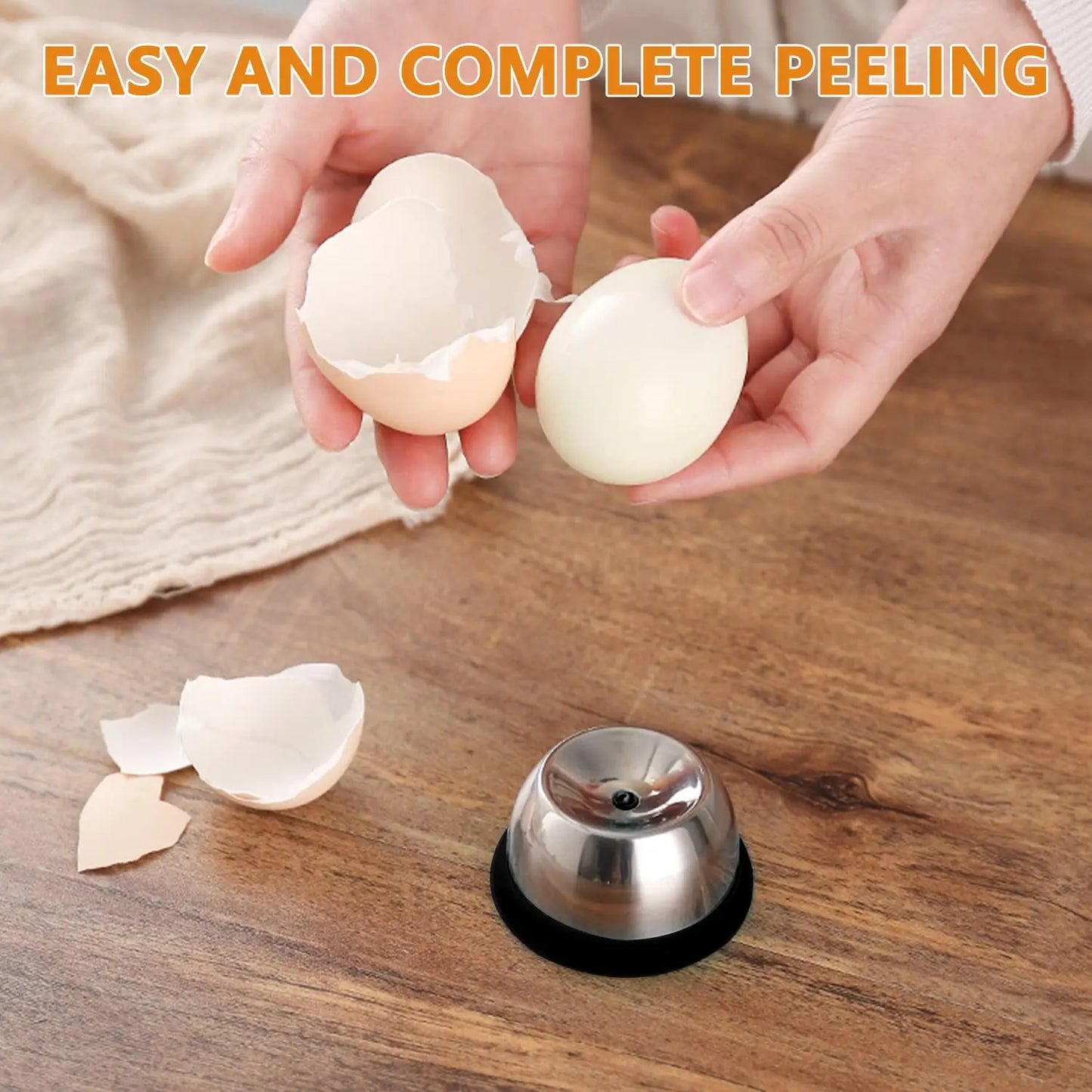 Egg Piercer with Sturdy Base, Stainless Steel Needle Egg Hole Puncher Eggs Poacher Endurance Hole Seperater Bakery Kitchen Tool Peaceful Pleasures Health and Wellness