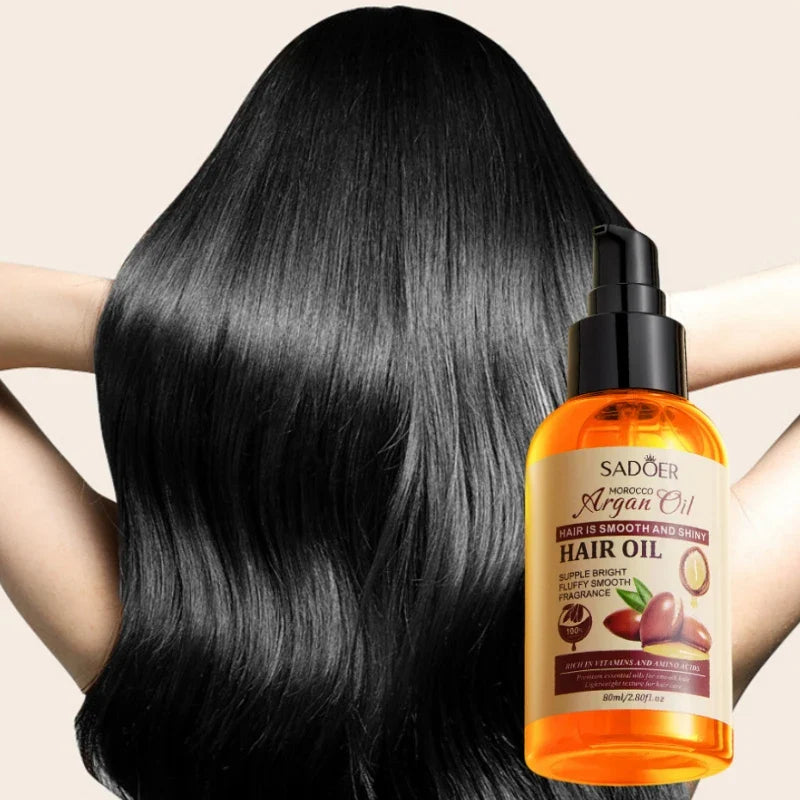 Moroccan Argan Oil Hair Conditioner 80ml – Smooth & Frizz-Free