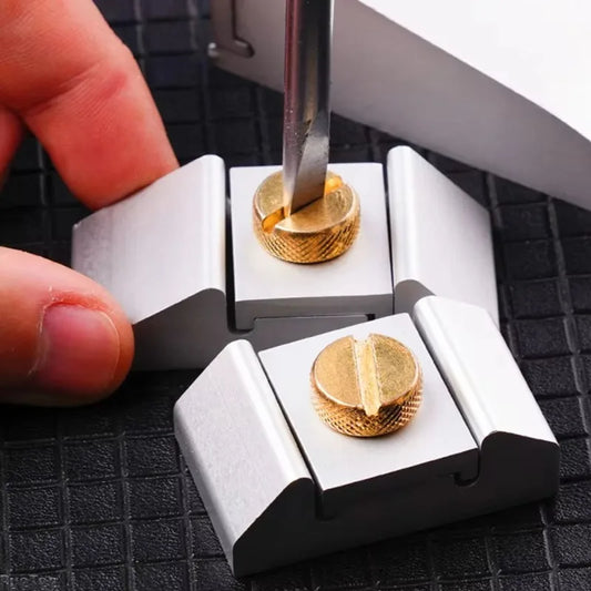 3-Piece Aluminum Alloy Sandpaper Holder Set | Hand Sanding Clamp Hand Sanding Clamp Peaceful Pleasures Health and Wellness