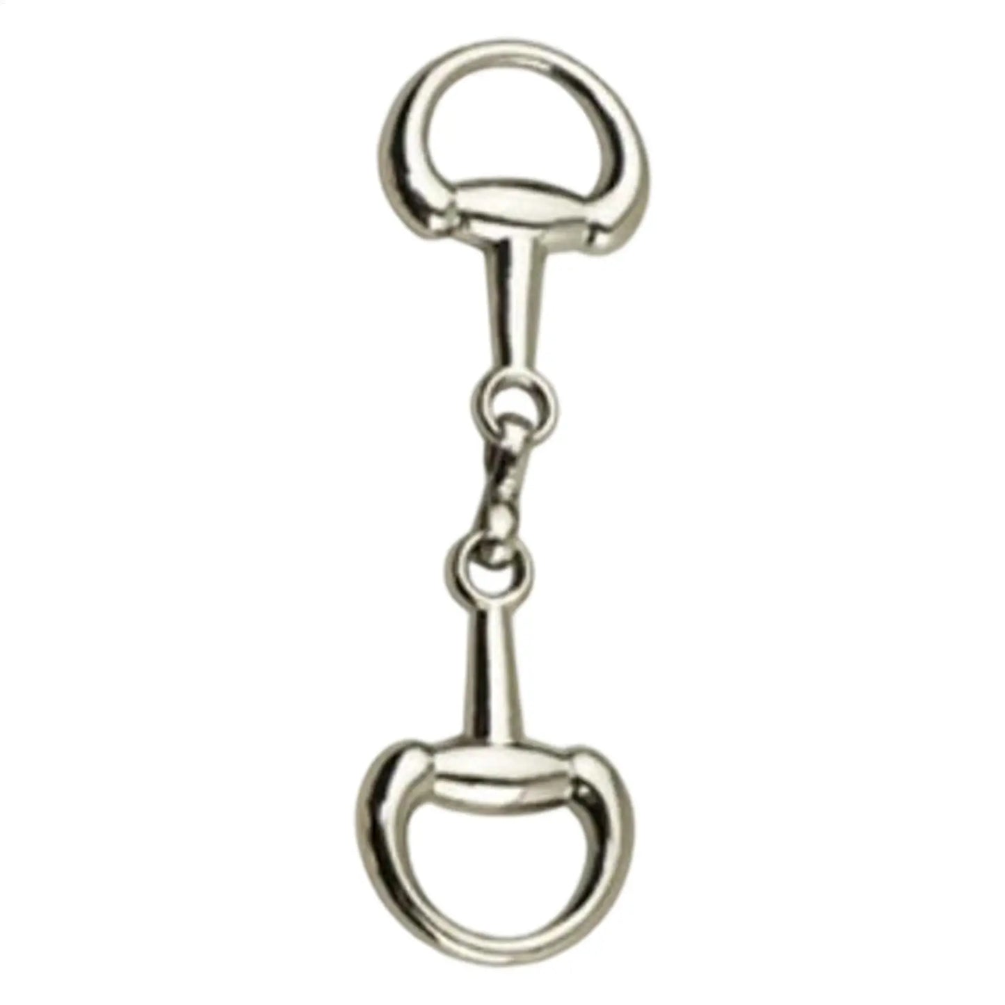 Double D-Ring Snaffle Bit Buckle | Zinc Alloy Clasp 4-Pack