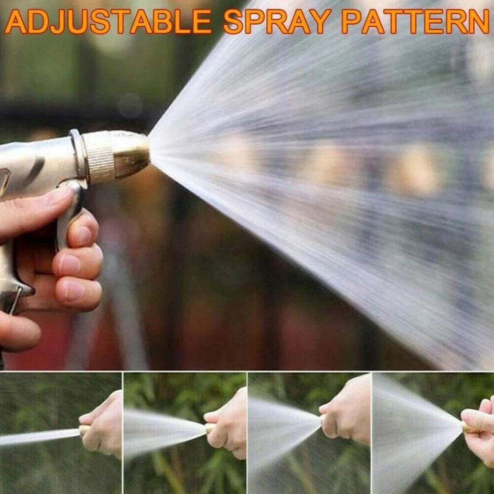 High Pressure Water Gun Water Hydro Jet High Pressure Water Spray Nozzle, Flexible Wand For Garden Plant Watering Car Washing Peaceful Pleasures Health and Wellness