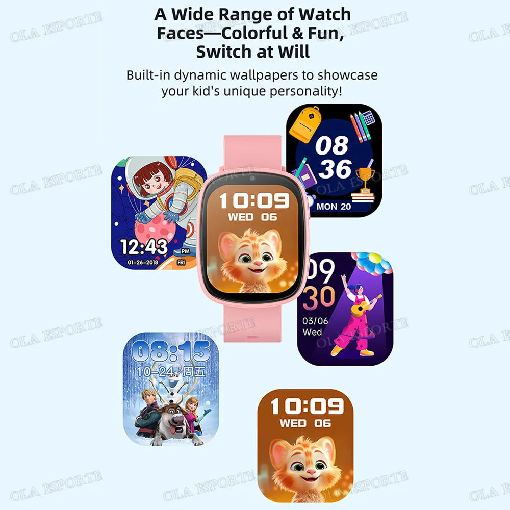 2026 Kids Games Smartwatch 1.83''HD Screen Camera 22 Interesting Games Sleep Monitor Alarm Clock Calculator Children Watch MA27 Peaceful Pleasures Health and Wellness