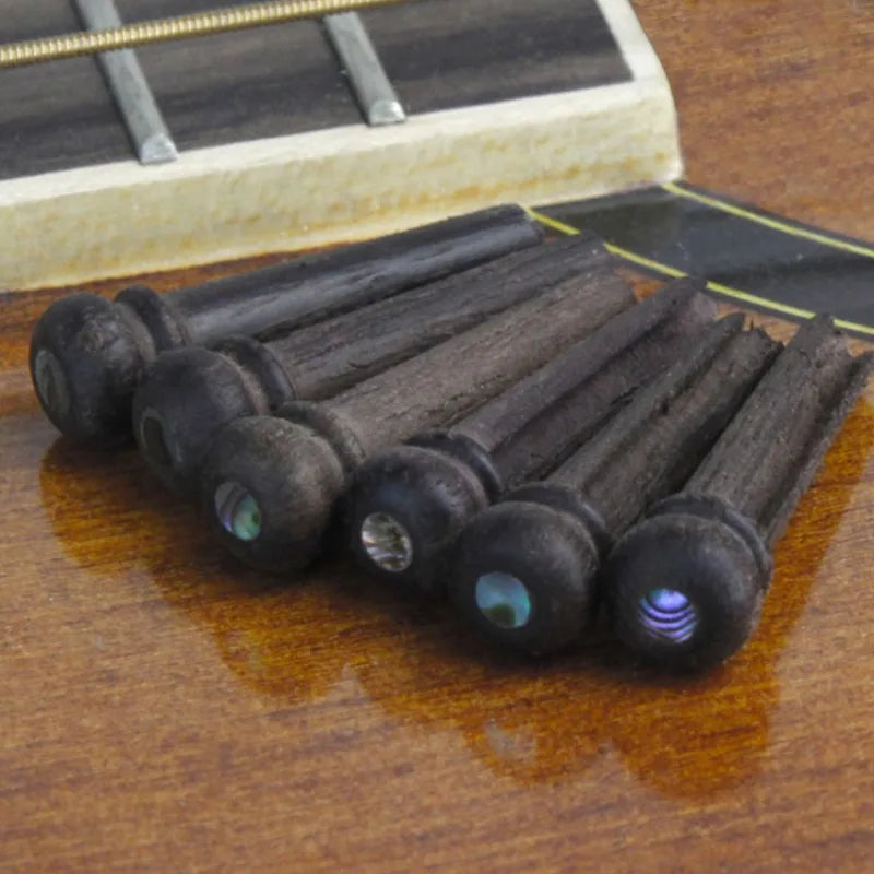 Acoustic Guitar Rose Wood String-nails Guitar-string Post String
