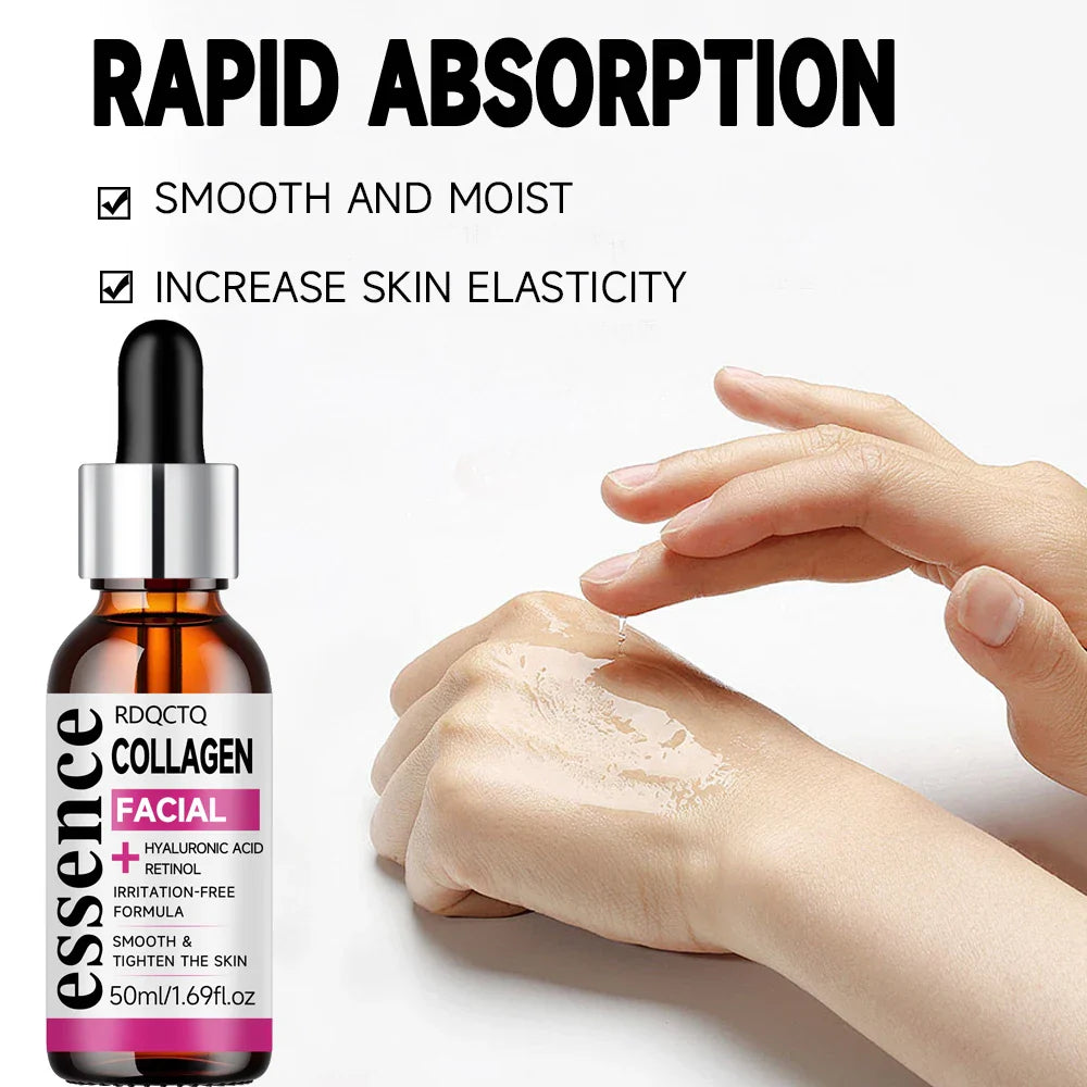 Collagen & Retinol Face Serum with Vitamin E – Firm & Moisturize
