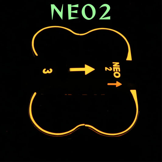 Glowing Decorative Sticker Kit For DJI NEO2 Waterproof Skin Sticker Anti-Scratch Protective Film For DJI Neo2 Accessories Peaceful Pleasures Health and Wellness