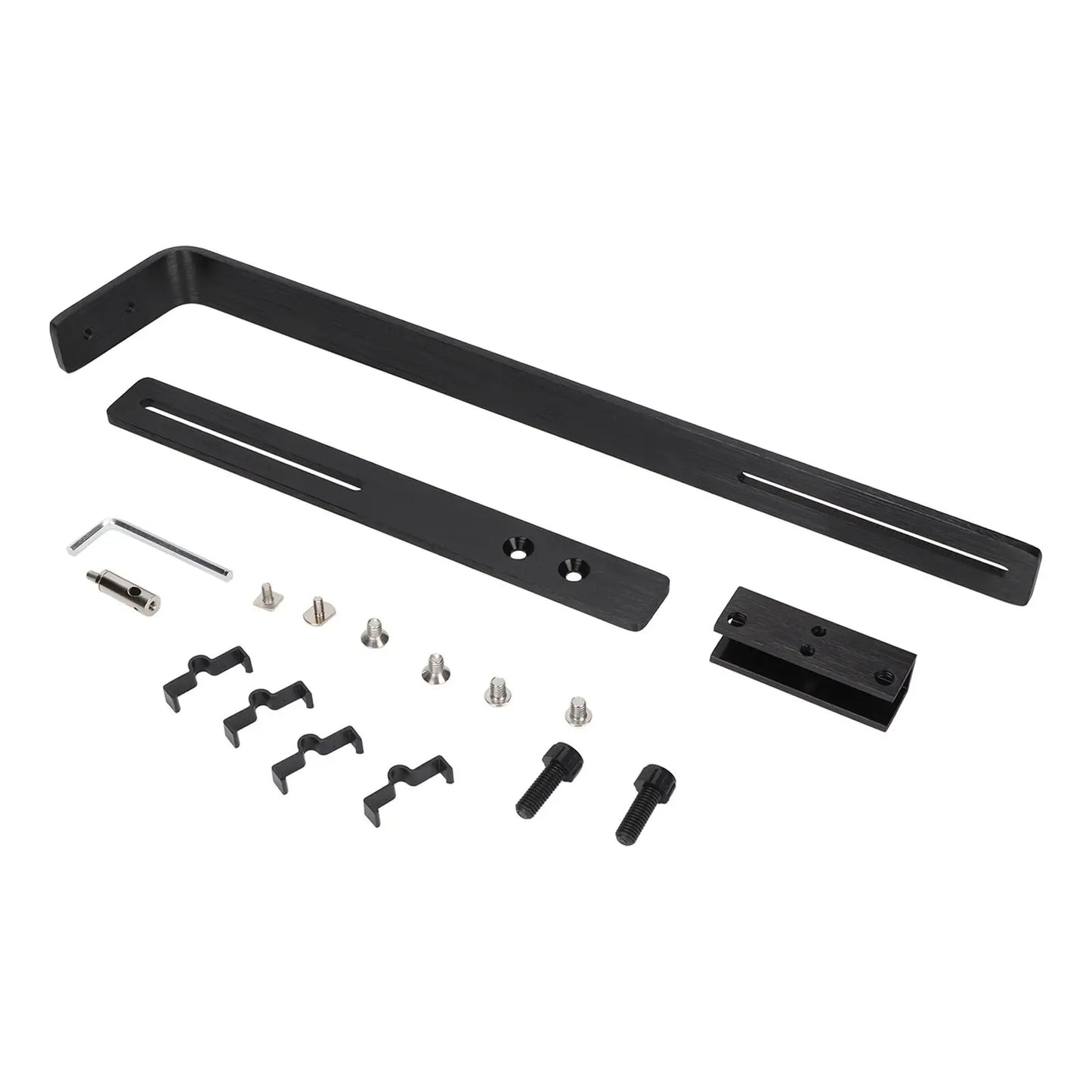 0-1.3mm Chickness Clip-on Fish Tank Lamp Holder Aluminum Alloy Rust-proof Light Bracket Aquarium Chandelier Hanging Rack Peaceful Pleasures Health and Wellness