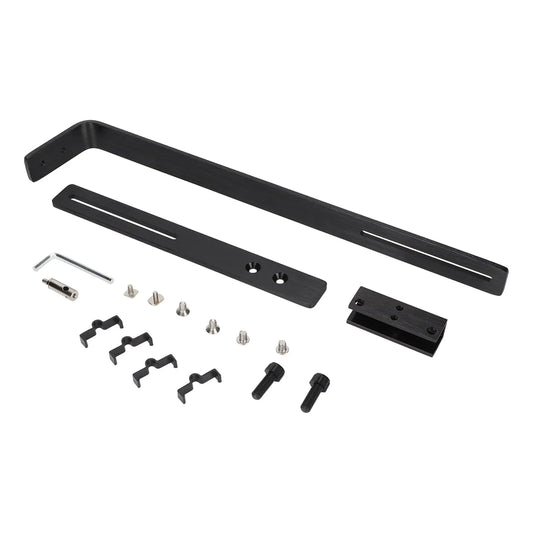 0-1.3mm Chickness Clip-on Fish Tank Lamp Holder Aluminum Alloy Rust-proof Light Bracket Aquarium Chandelier Hanging Rack Peaceful Pleasures Health and Wellness
