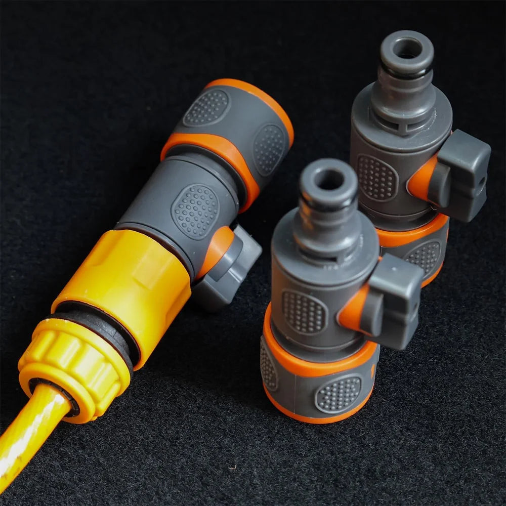 16mm Ball Valve Hose Coupling Joint Extender Connect Repair Adapter Quick Connector for Garden Irrigation Tubing Stop Water Peaceful Pleasures Health and Wellness