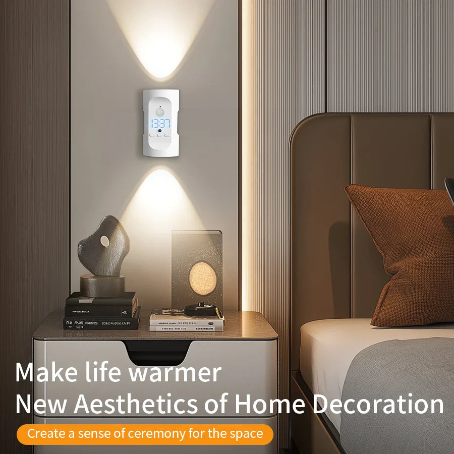 Motion Sensor LED Wall Light – 3 Colors Wireless Magnetic Spotlight