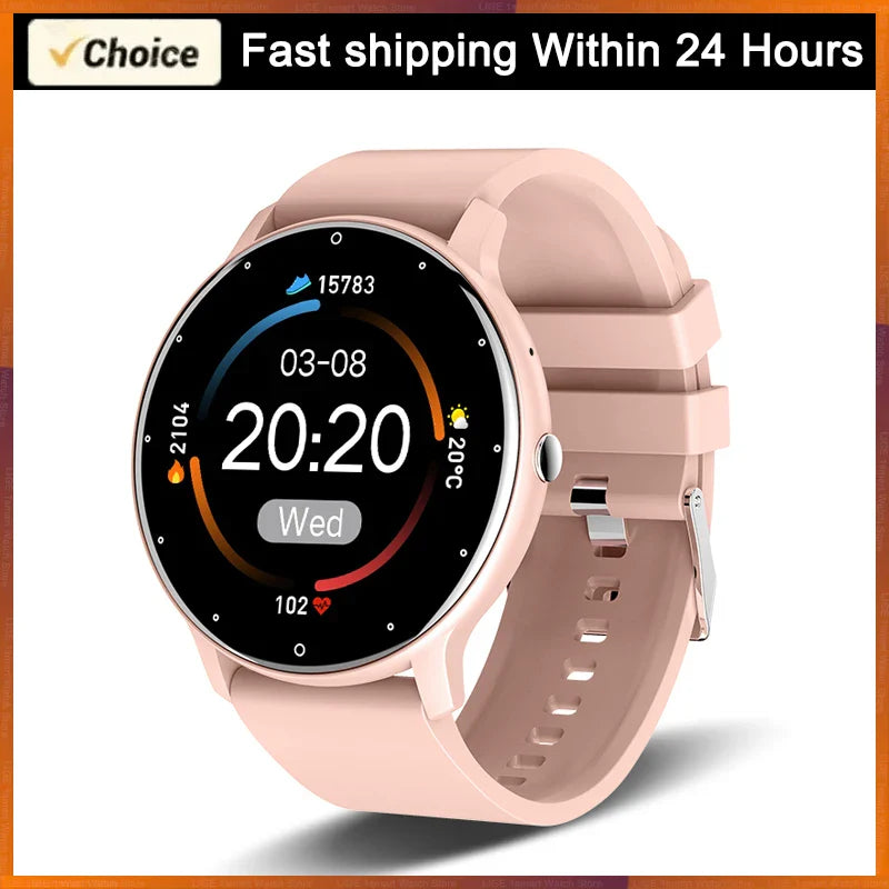 LIGE Smart Watch – Fitness Tracker, Heart Rate, Waterproof