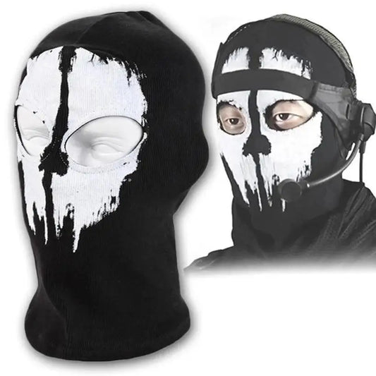 Ghost Skull Balaclava Hood Mask Motorcycle Ski Bike Face Neck Cover Peaceful Pleasures Health and Wellness
