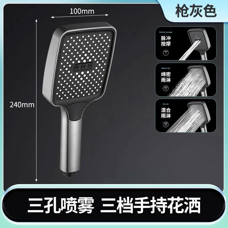 12-Inch Rainfall Shower Head – High Pressure & Water Saving Chrome