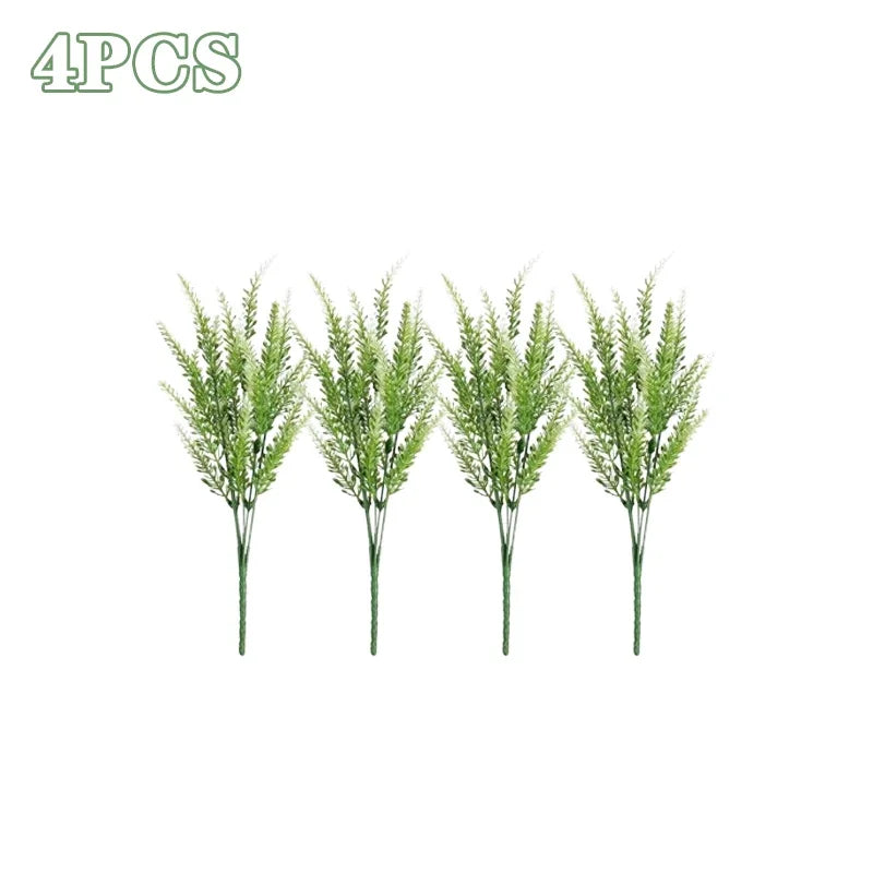 UV Resistant Lavender Artificial Flowers | Outdoor Garden Decor