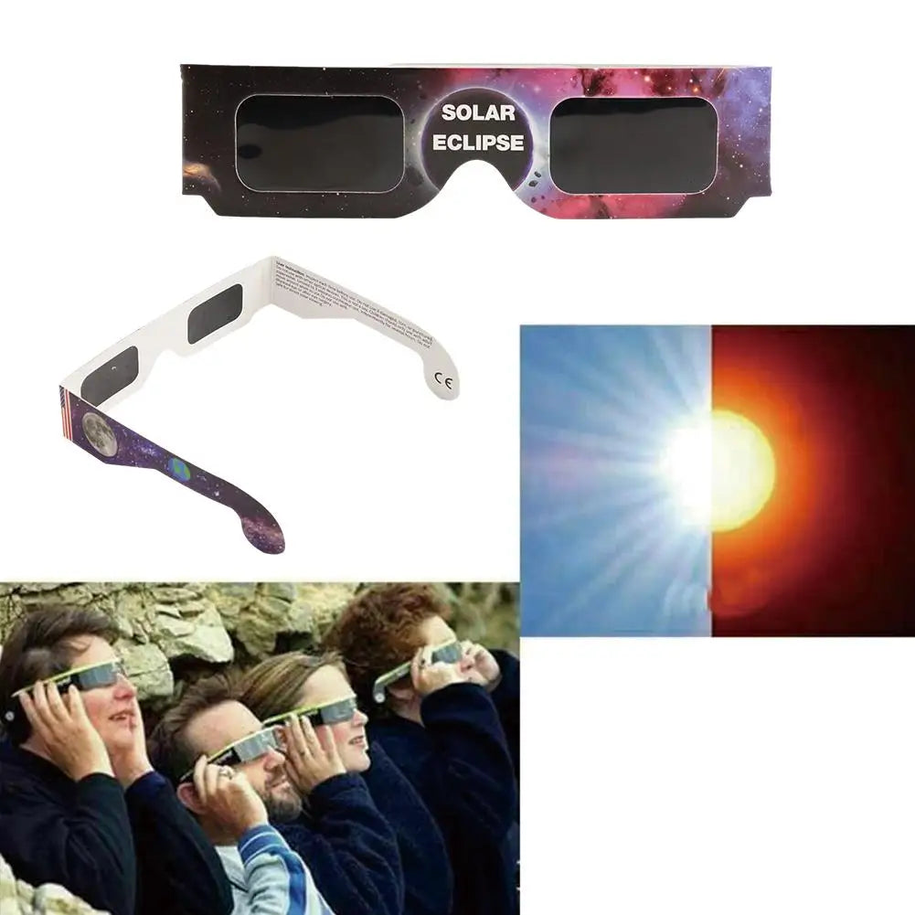 Solar Eclipse Glasses for Safe Viewing Experience Peaceful Pleasures Health and Wellness
