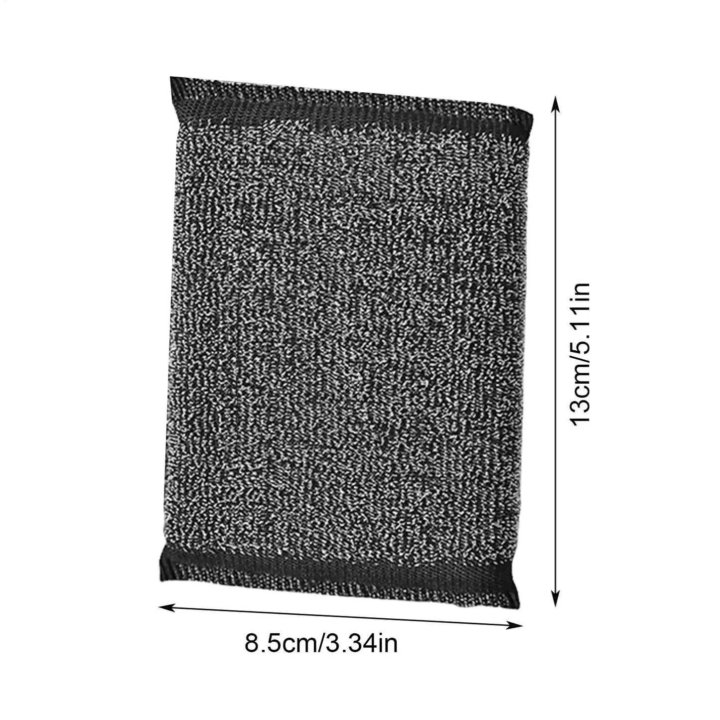 6-Pack Scratch-Free Dishwashing Sponge Scrubbers – Kitchen Cleaning