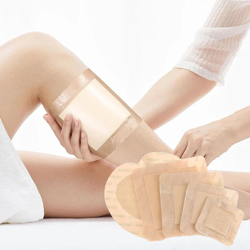 Silicone Foam Adhesive Wound Dressing – Sterile Healing Pad