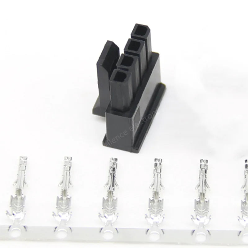 10sets MX 3.0mm Single Row Male Housing+Female Terminals 2/3/4/5/6 Pin 43645 Series Automotive Wiring Harness MX3.0 Connector Peaceful Pleasures Health and Wellness