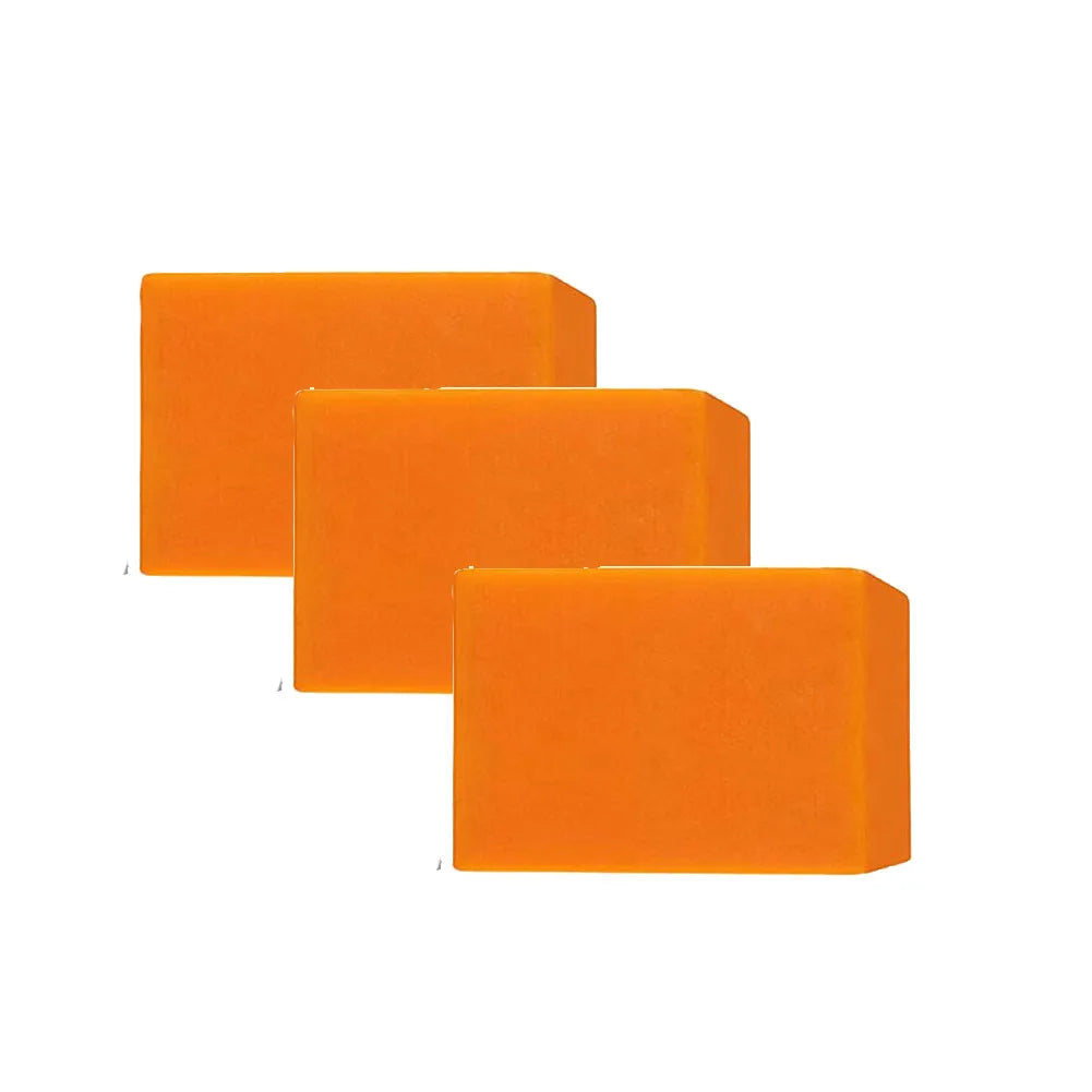 1/2/3cps Gentle Body Soap Bar for Long-Lasting Freshness Daily Cleansing Natural Persimmon Soap for Effective Odor Control Skin Peaceful Pleasures Health and Wellness 3PCS