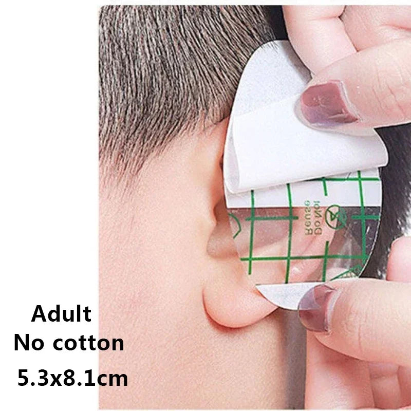 20pcs Plastic Waterproof Ear Protector For Baby Swimming Cover Caps Salon Hairdressing Dye Shield Protection Shower Cap Tool Peaceful Pleasures Health and Wellness