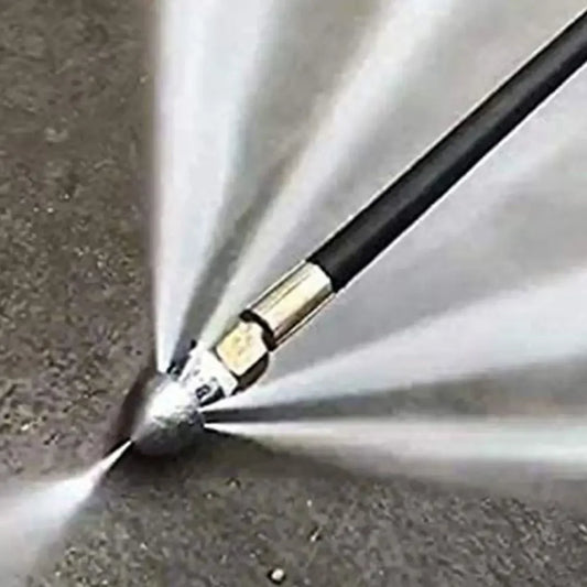 Sewer Jetter Nozzle Kit – 1/4" Quick Connect, 5000 PSI Rated Drain Jetter Nozzle Kit Oasis Select