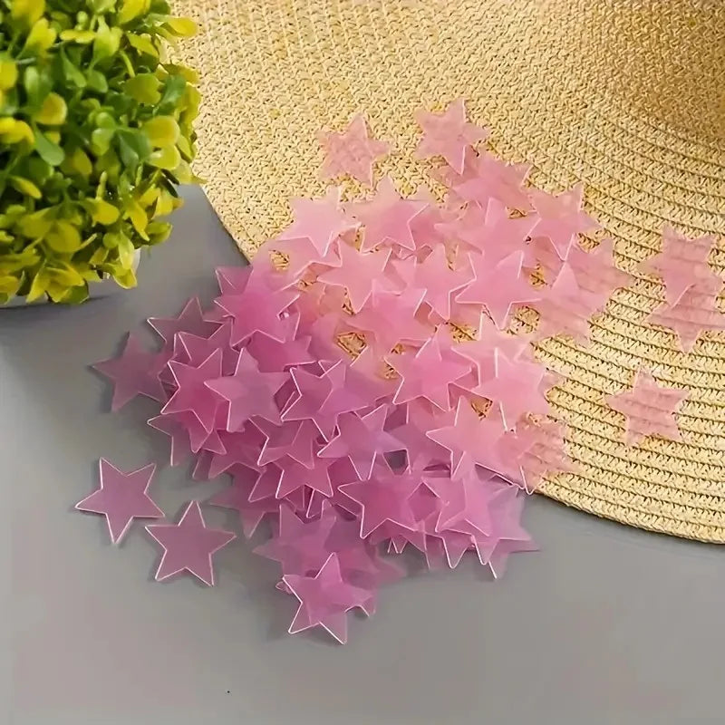 Luminous Star Wall Sticker Suitable Bedroom Ceiling Decoration
