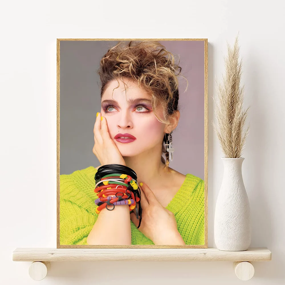 Madonna Bad Girl Retro Print Poster HD art sticky wall waterproof home living room bedroom bar aesthetic decoration Peaceful Pleasures Health and Wellness