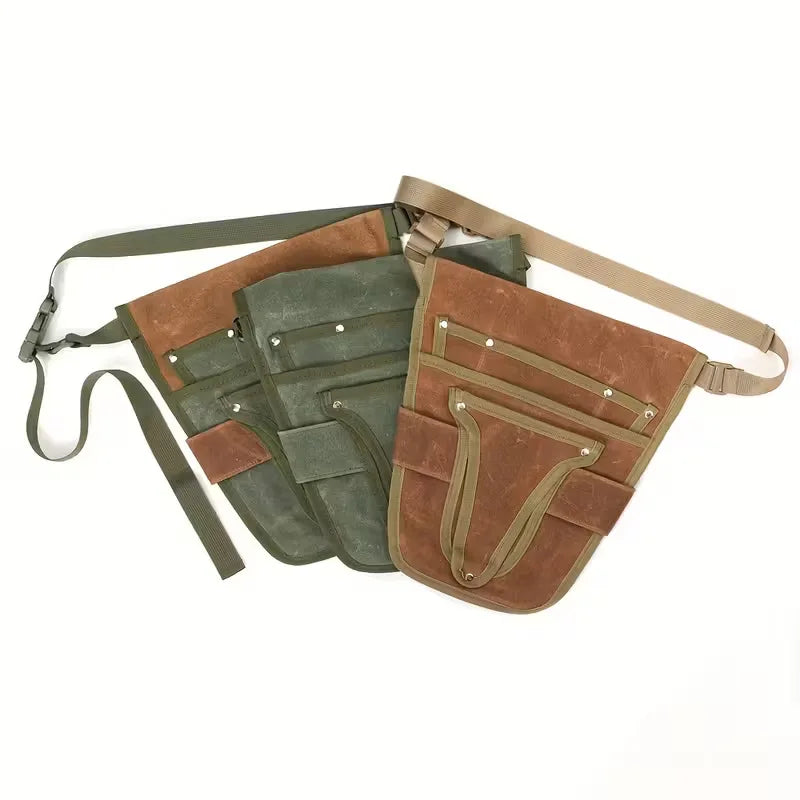 Waterproof Gardening Tool Waist Bag | Canvas Storage Bag