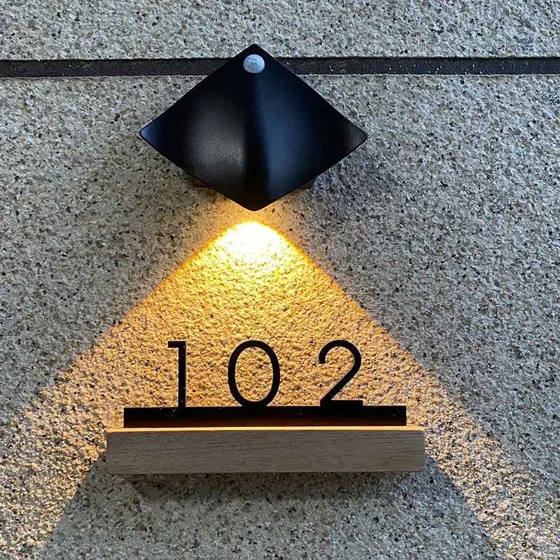 Wireless LED Wall Sconce Night Light with Motion Sensor