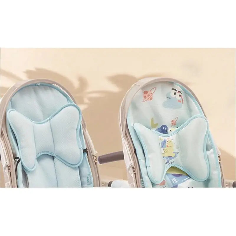 Baby Stroller Shoulder & Crotch Strap Pads | Soft Cotton Comfort