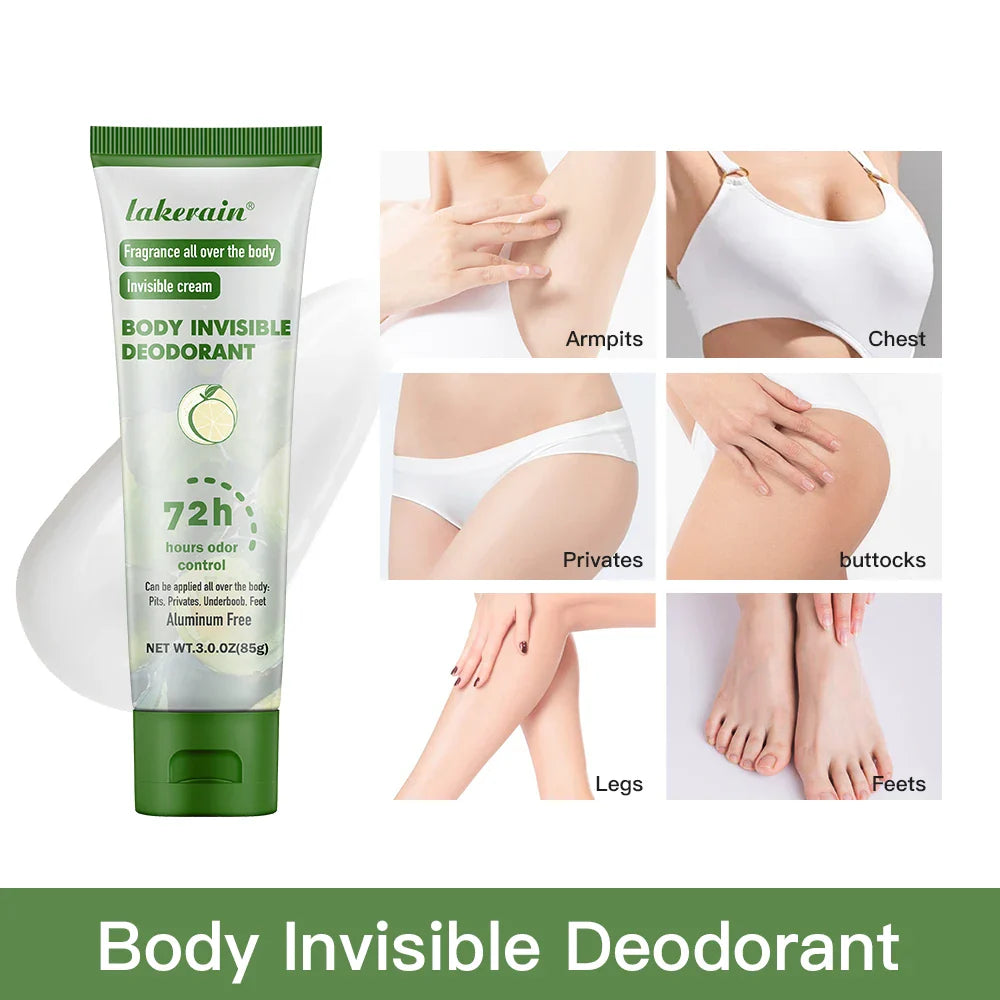 Mint Deodorant Cream – Aluminum-Free Long-Lasting Odor Control