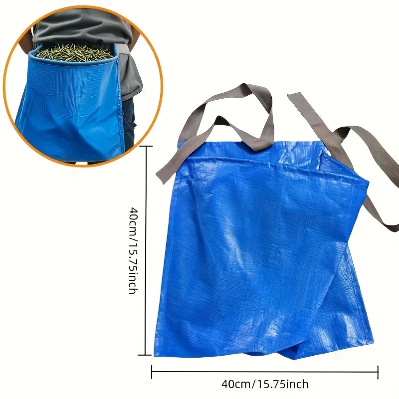 Fruit Picking & Foraging Bag with Waist Belt Harvest Apron Garden Harvest Apron Peaceful Pleasures Health and Wellness