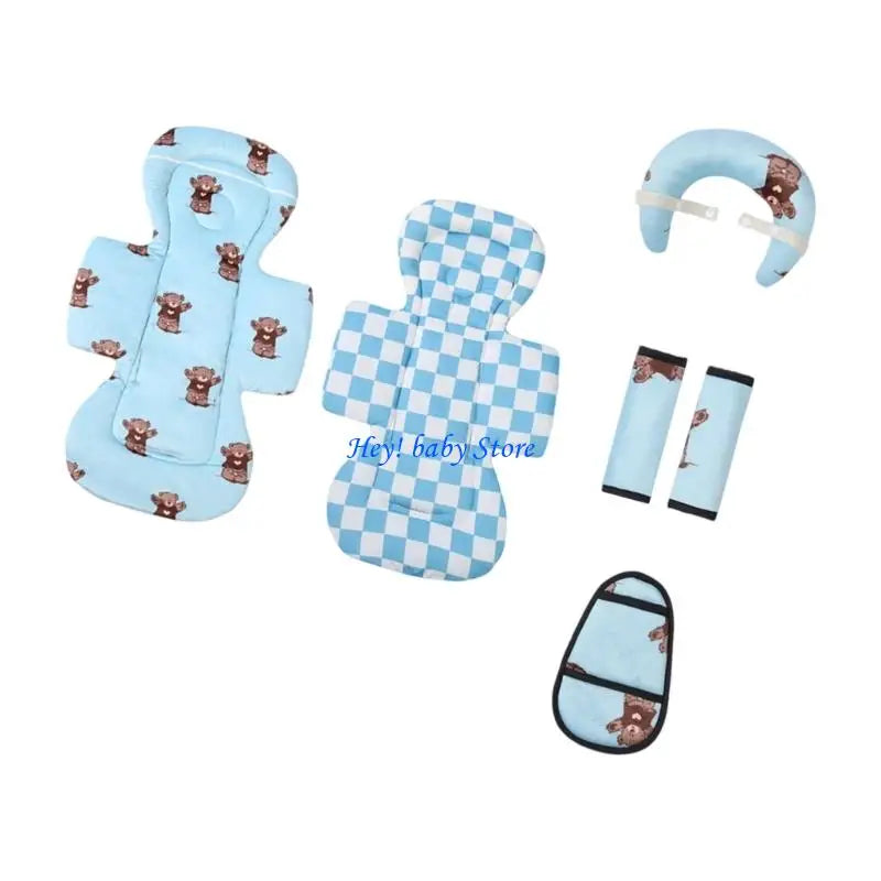 Universal Thickened Baby Stroller & Car Seat Liner Cushion