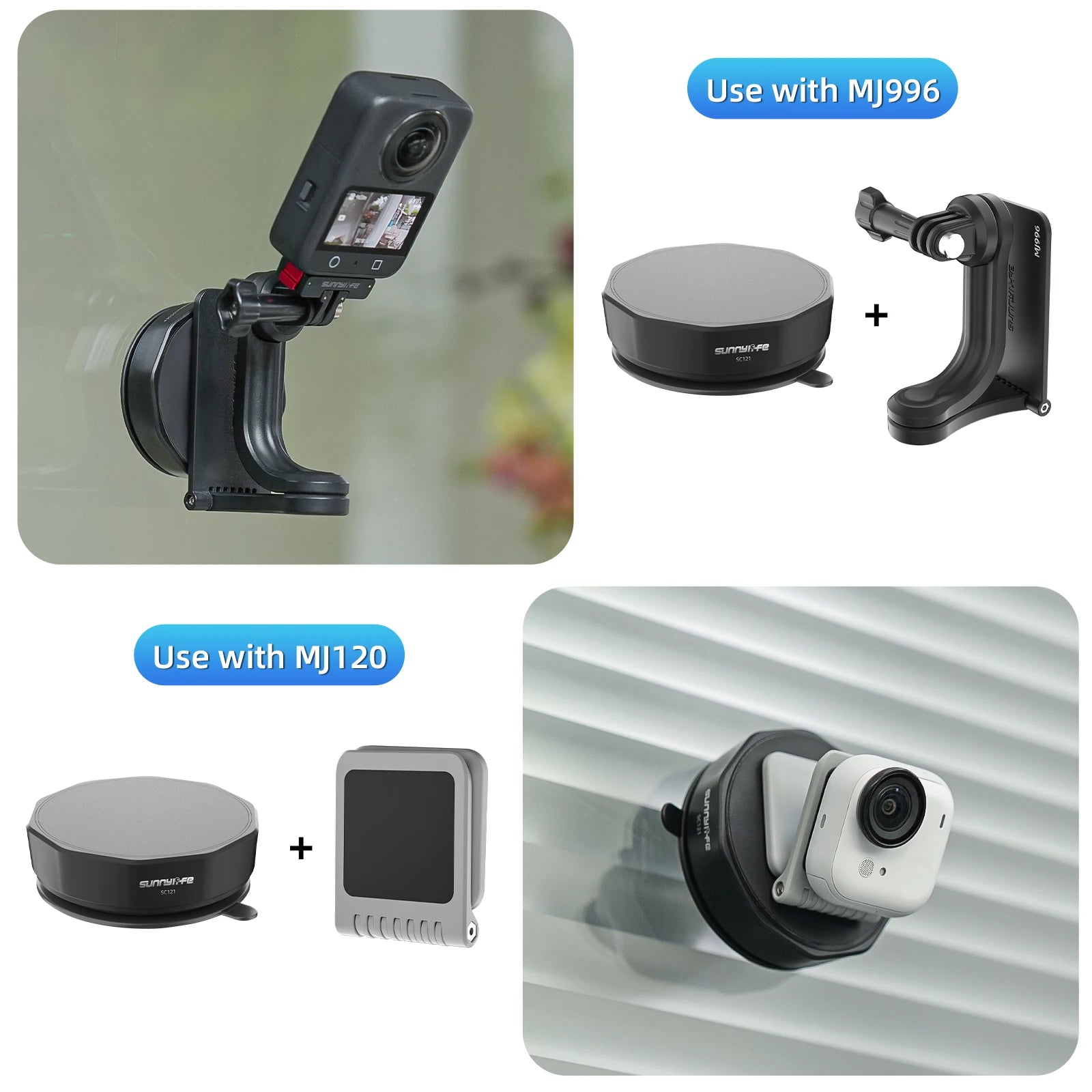 Universal Thickened Spin-Formed Suction Cup Manual Twist-Lock Suction Cup Action Camera Magnetic Expansion Accessory Peaceful Pleasures Health and Wellness