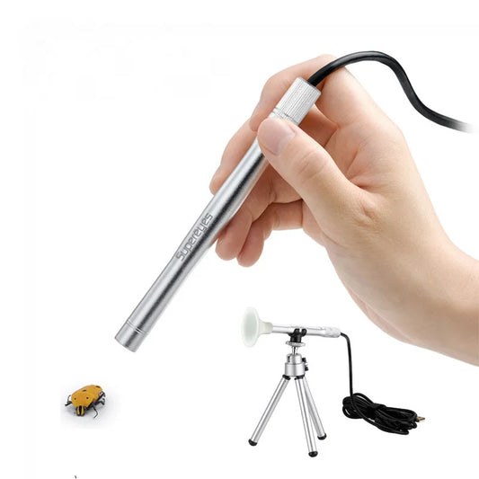 Mobile Phone 500X Digital Electron Microscope Endoscope Repair Industrial Stamp Insect Mite Magnifier Peaceful Pleasures Health and Wellness 500X