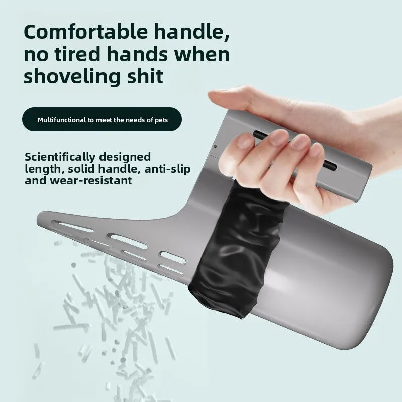 Litter scoop, cat waste cleaning trash can, cat litter storage box, pet poop cleaning tool for cats and dogs Peaceful Pleasures Health and Wellness