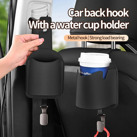 Car Seat Back Hook – Cup Holder, Phone & Bag Organizer Car Seat Organizer Oasis Select