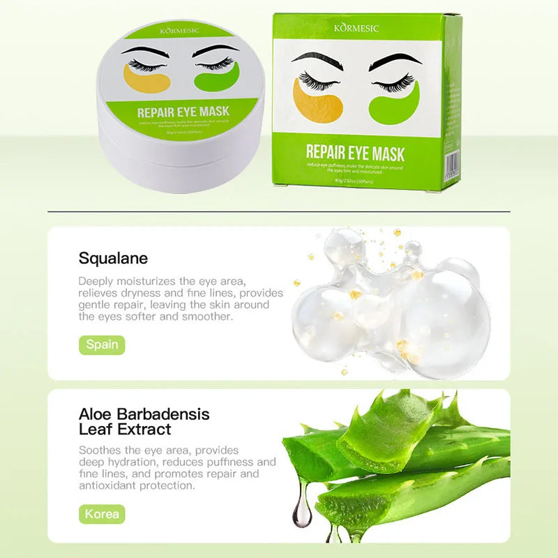 60pc Crystal Collagen Eye Masks – Dark Circles & Anti-Aging