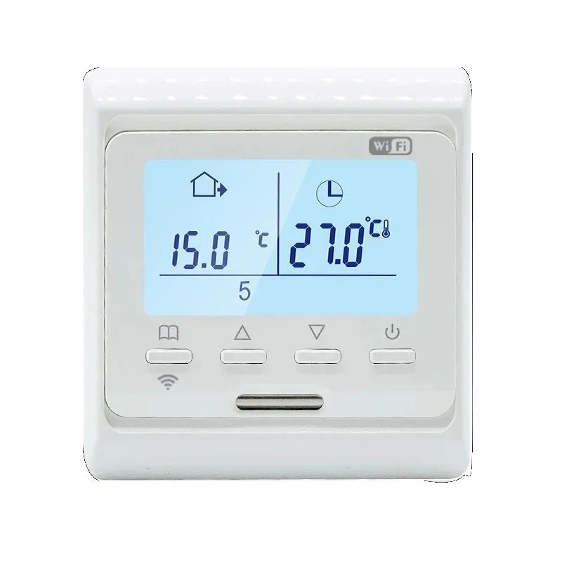 2024 New WiFi Programmable Thermostat Hot Floor 220V 16A Electric Home Floor Heating Temperature Controller APP Remote Control Peaceful Pleasures Health and Wellness