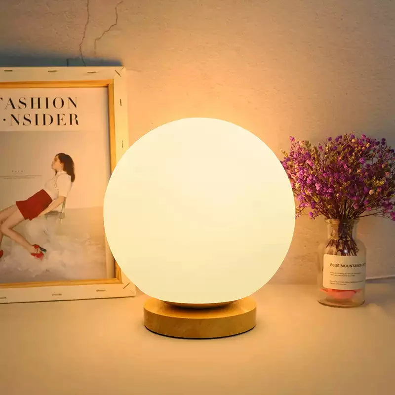 RGB Color Changing LED Night Light USB Rechargeable LED Table Lamp Bedside Lamp for Home Office Bedroom Living Room Light Peaceful Pleasures Health and Wellness