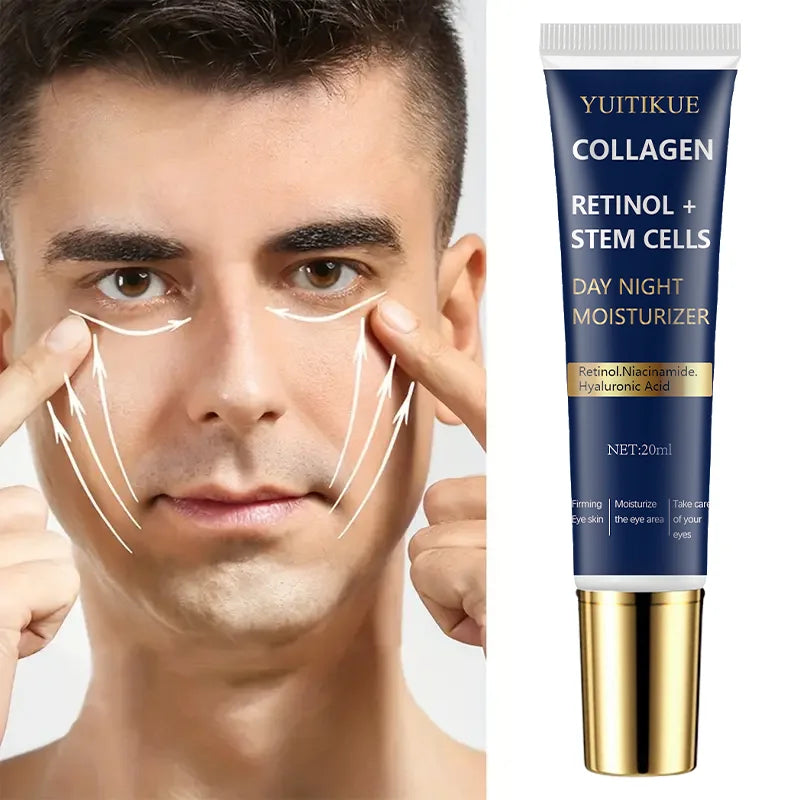 Collagen & Retinol Eye Cream 20ml – Dark Circles & Wrinkles Anti-Aging Eye Cream Peaceful Pleasures Health and Wellness