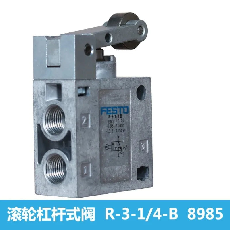 Parts for FESTO Festo Roller Lever Valve R - 3-1/4 - B 8985 Round Head Direct Action Valve Peaceful Pleasures Health and Wellness