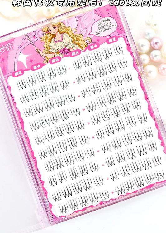 Korean W-Shape DIY False Eyelashes | Natural Wispy Lash Extensions DIY False Eyelashes Peaceful Pleasures Health and Wellness style 1