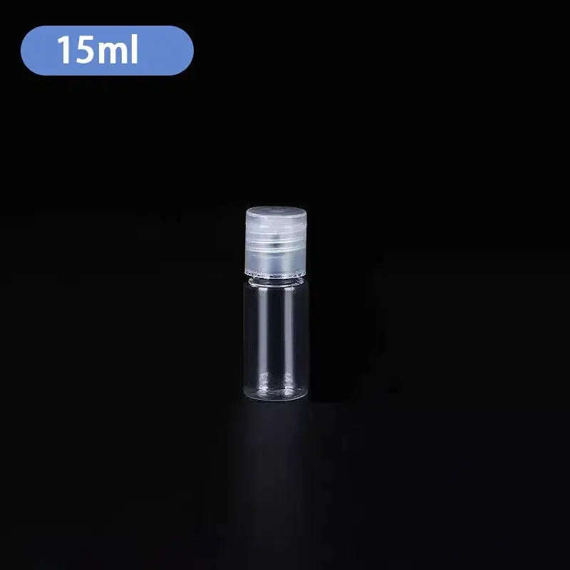 Empty Flip Cap PET Plastic Bottles 5ml–100ml | Travel Atomizer