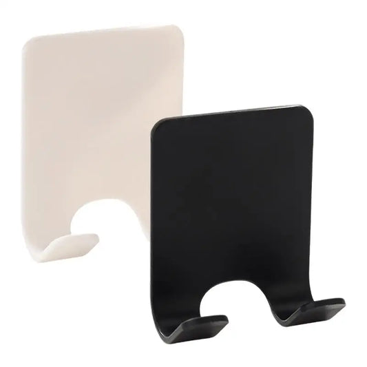 Adhesive Razor Holder Wall Mounted Bathroom For Shower Hook Rack Shaver Holder Plastic Hook Holder Razor Rack Peaceful Pleasures Health and Wellness