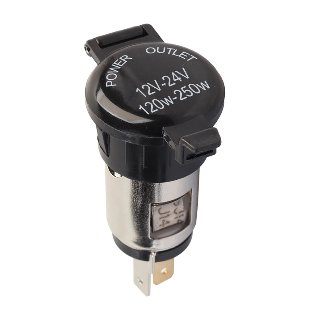 12V-24V Cigarette Lighter Female Socket – Waterproof Cover Peaceful Pleasures Health and Wellness france